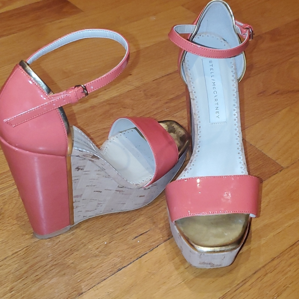 Stella McCartney Platform Wedges Patent leather!!